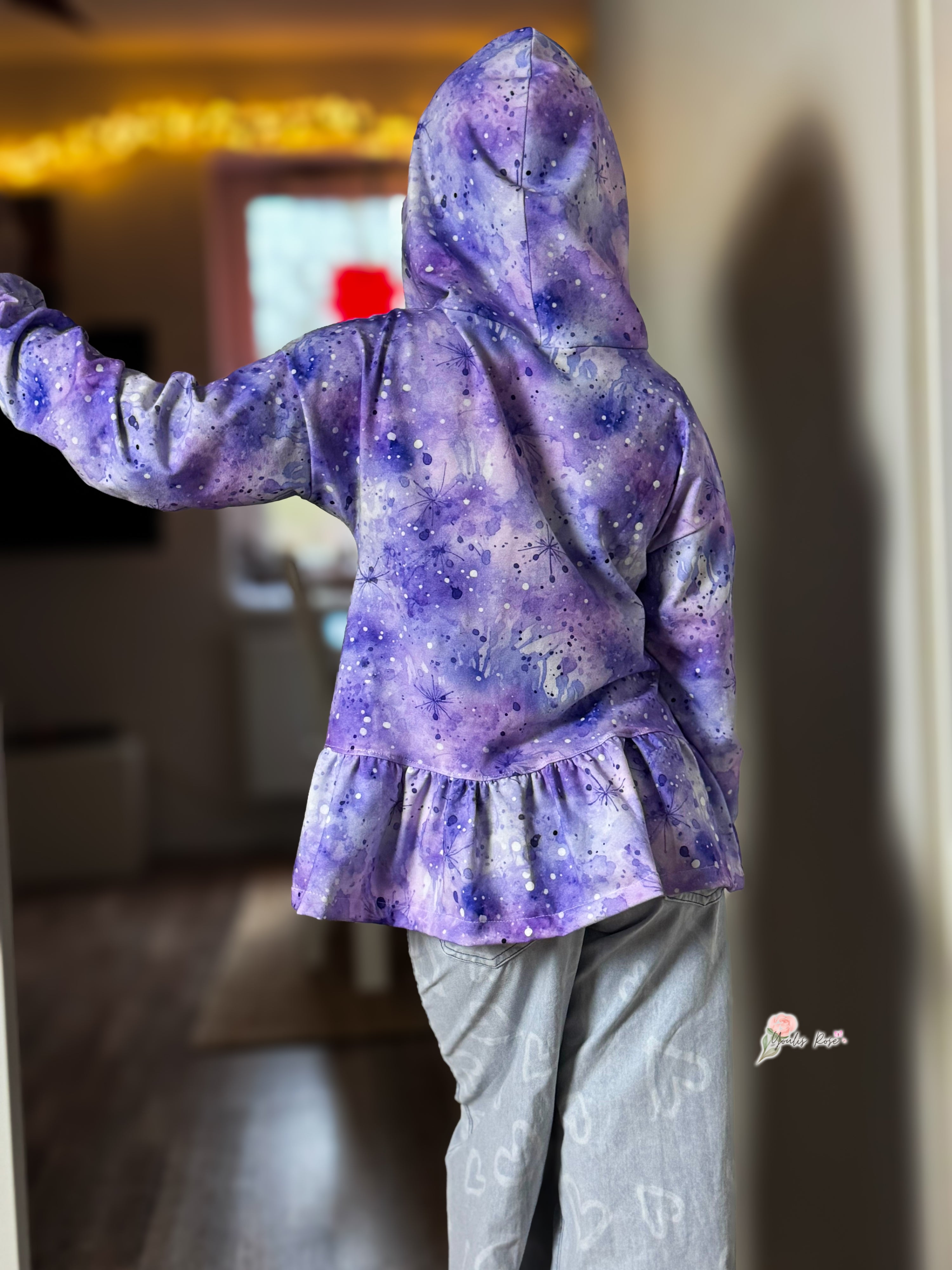 Lila Kombi Aktuellevorbestellung Stoff